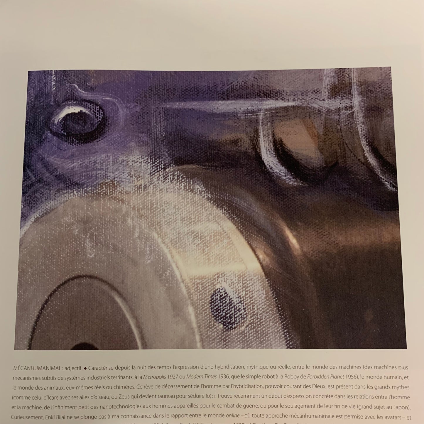 Enki Bilal — Mecanhumanimal