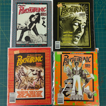 Lot 4 nos. Psychotronic Video