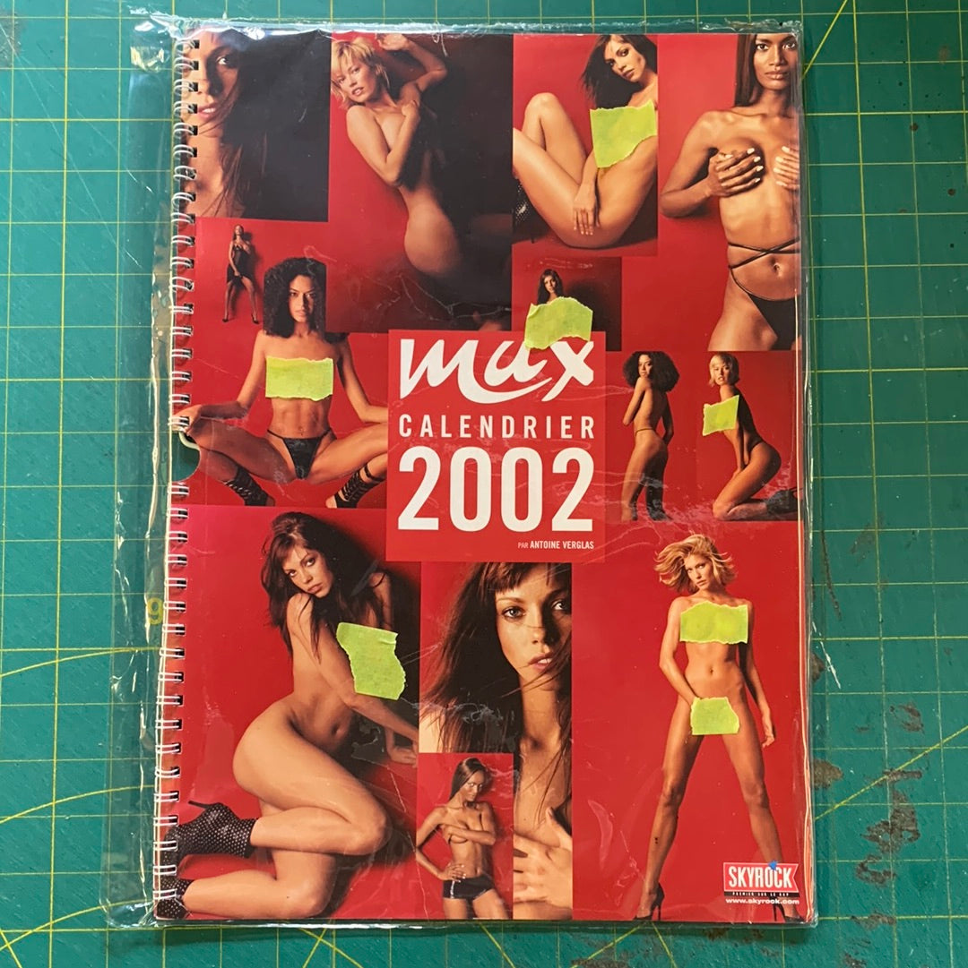 Calendrier Max, 2002