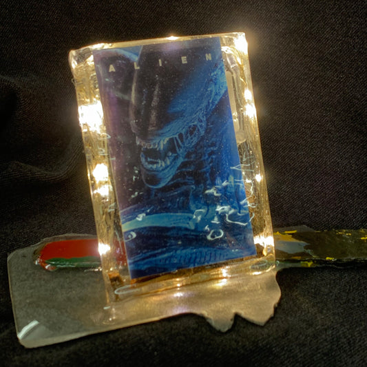 Bricolage Alien en résine avec LED