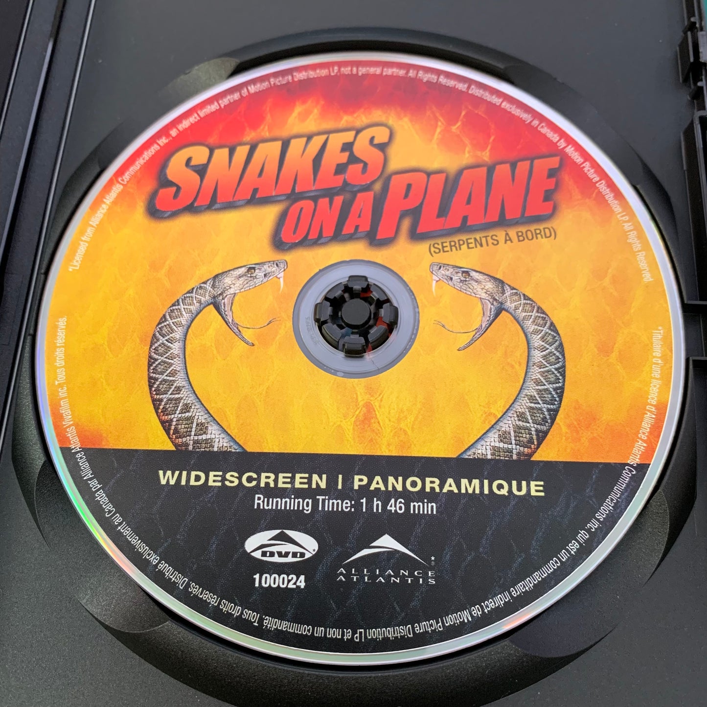 Snakes on a Plane (Serpents à Bord)