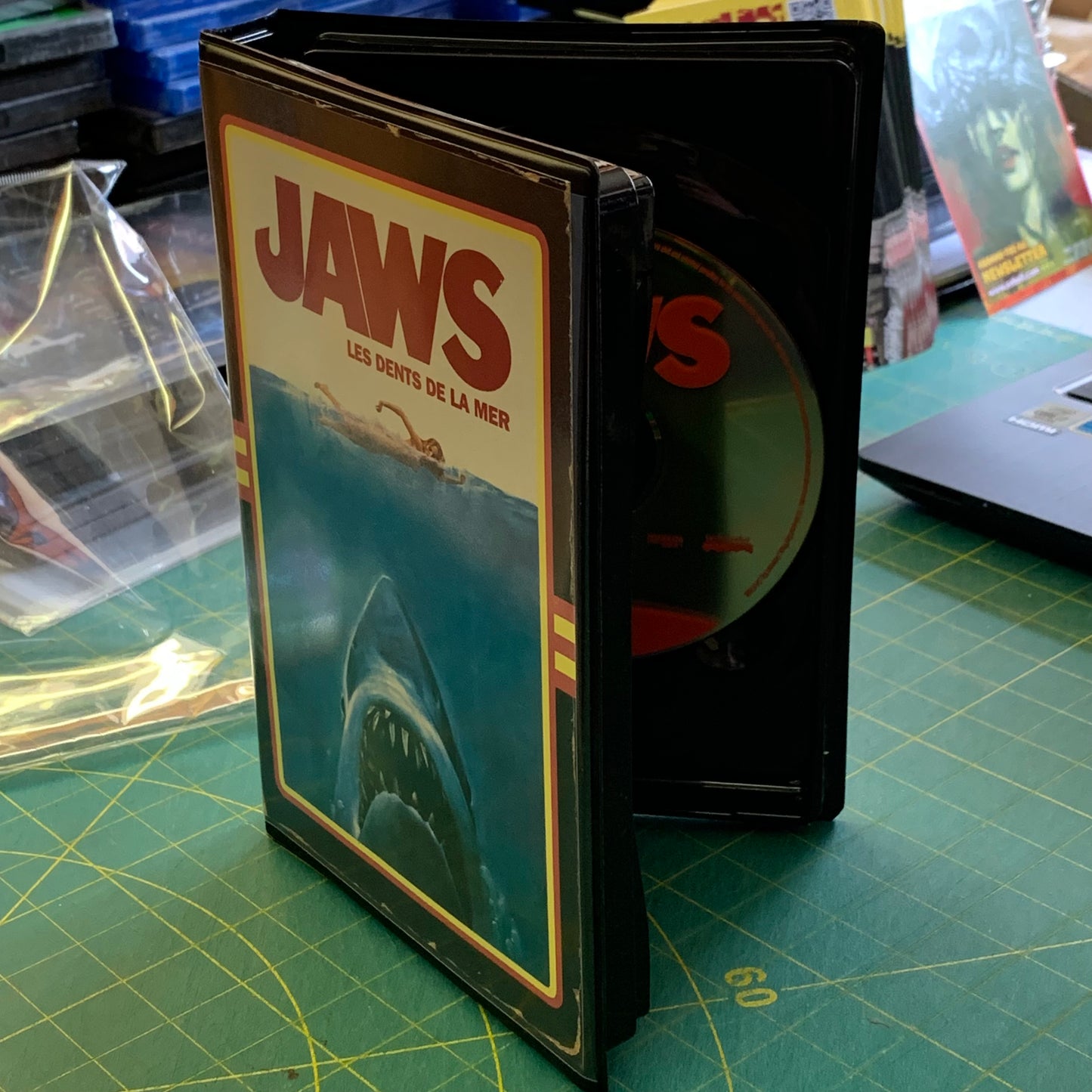 JAWS / Les Dents de la Mer (Bluray in VHS retro box)