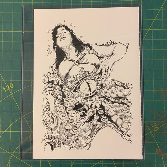 Dessin à la plume — No. 124