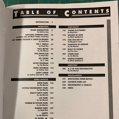 Incredibly strange films