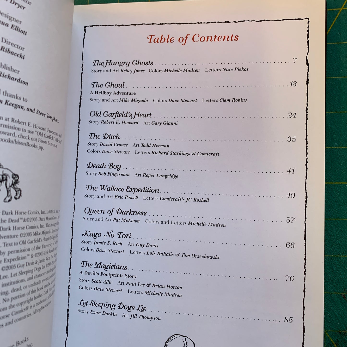 The Dark Horse Book of the Dead