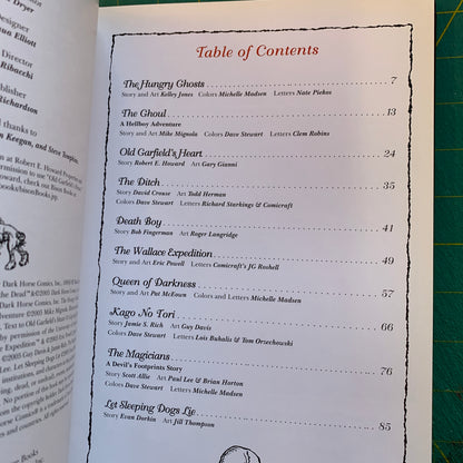 The Dark Horse Book of the Dead