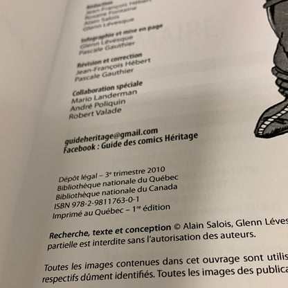 Le Guide des Comics Héritage (1st print)