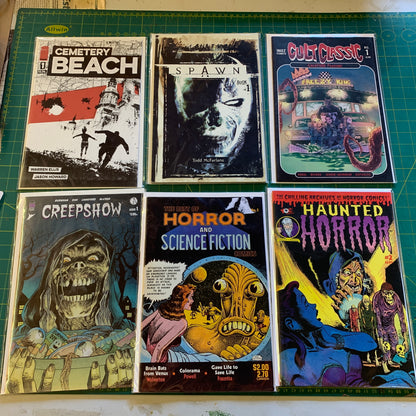 Lot 6 comics horreur (variés)