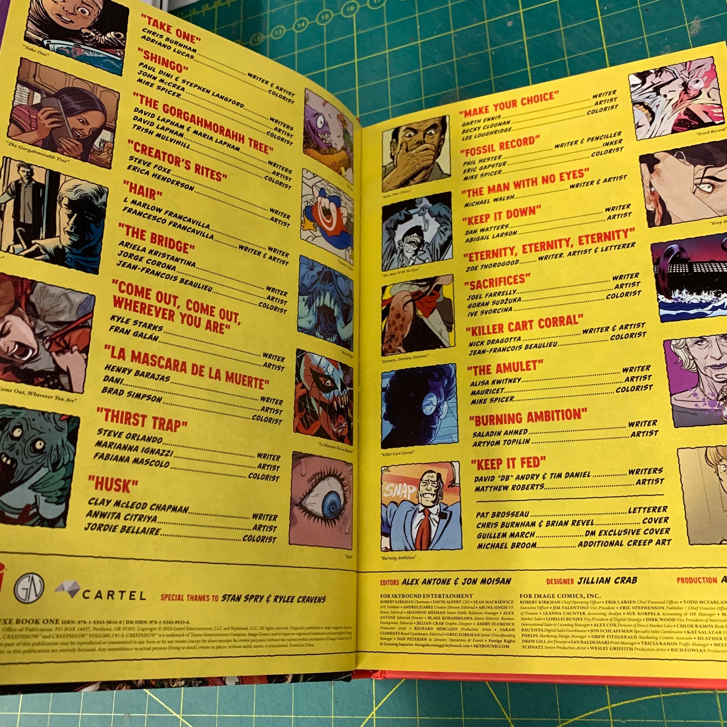Creepshow Deluxe Book One