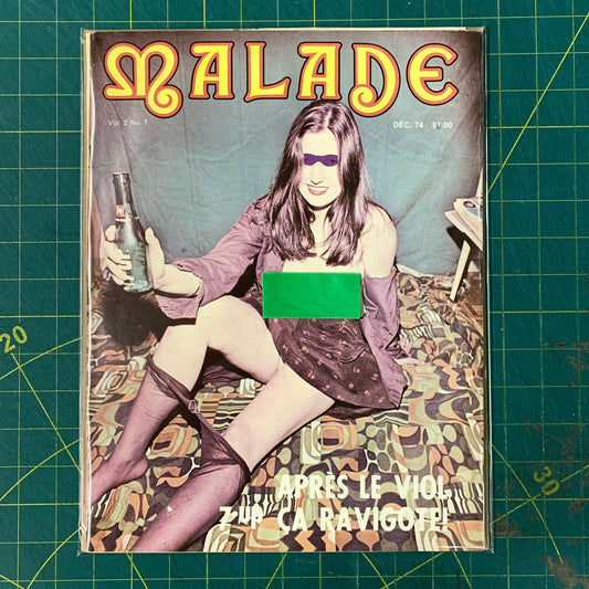 Malade (Décembre 1974)