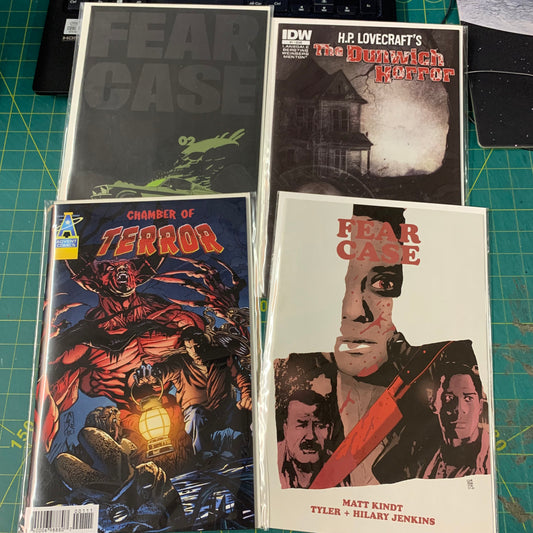 Lot 4 comics Horreur (variés)