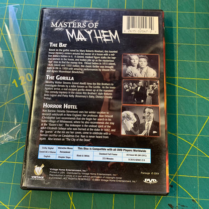 Masters of Mayhem (3 Films)