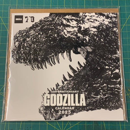 Godzilla calendar 2025 – 70th anniversary