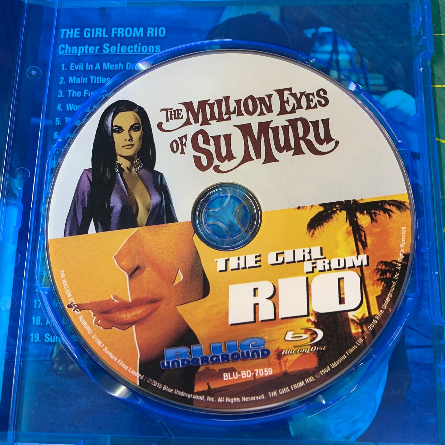 The Million Eyes of Su Muru / The Girl from Rio