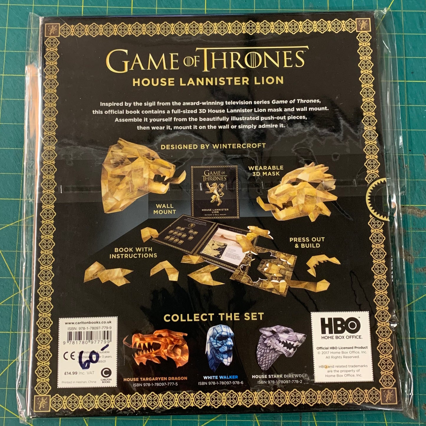 Série complète Game of Thrones 3D Masks (4 boxes)