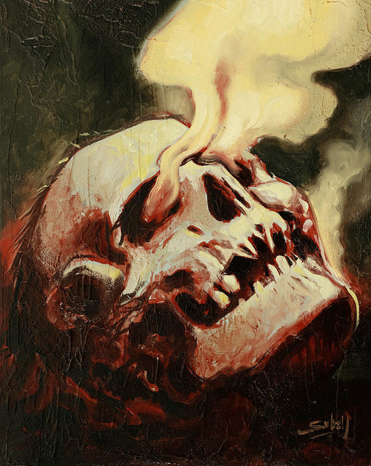 Smoking Skull