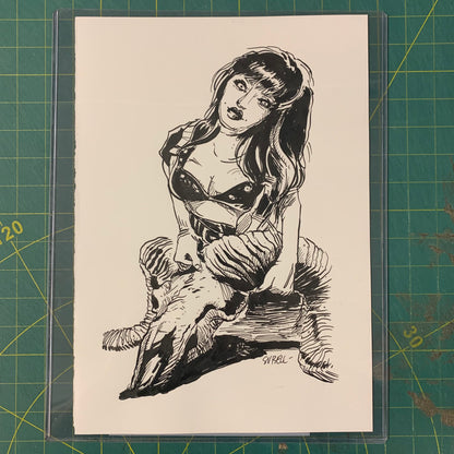 Dessin à la plume — No. 21