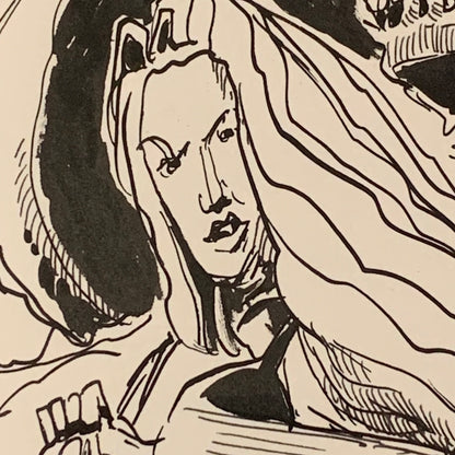 Dessin à la plume — No. 16