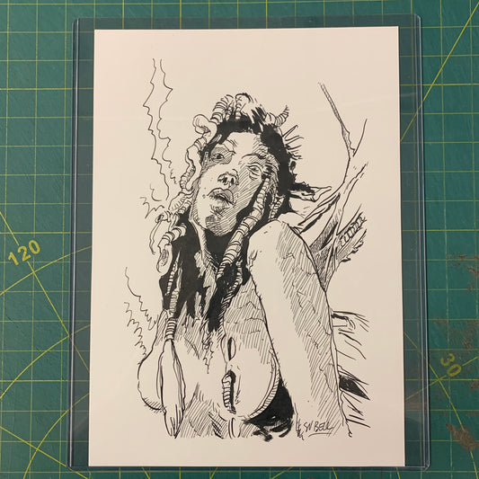 Dessin à la plume — No. 128