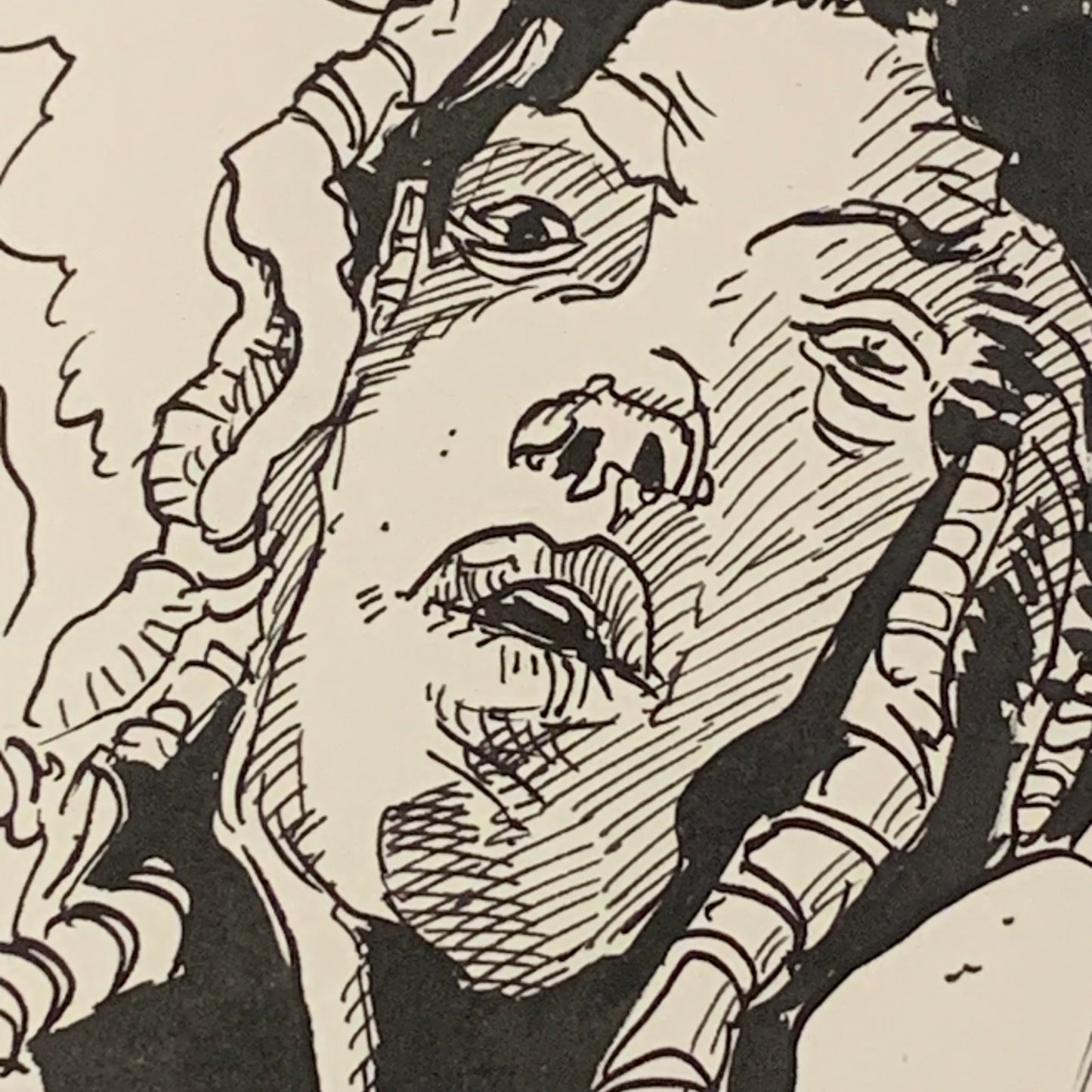 Dessin à la plume — No. 128