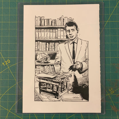 Dessin à la plume — Rod Serling