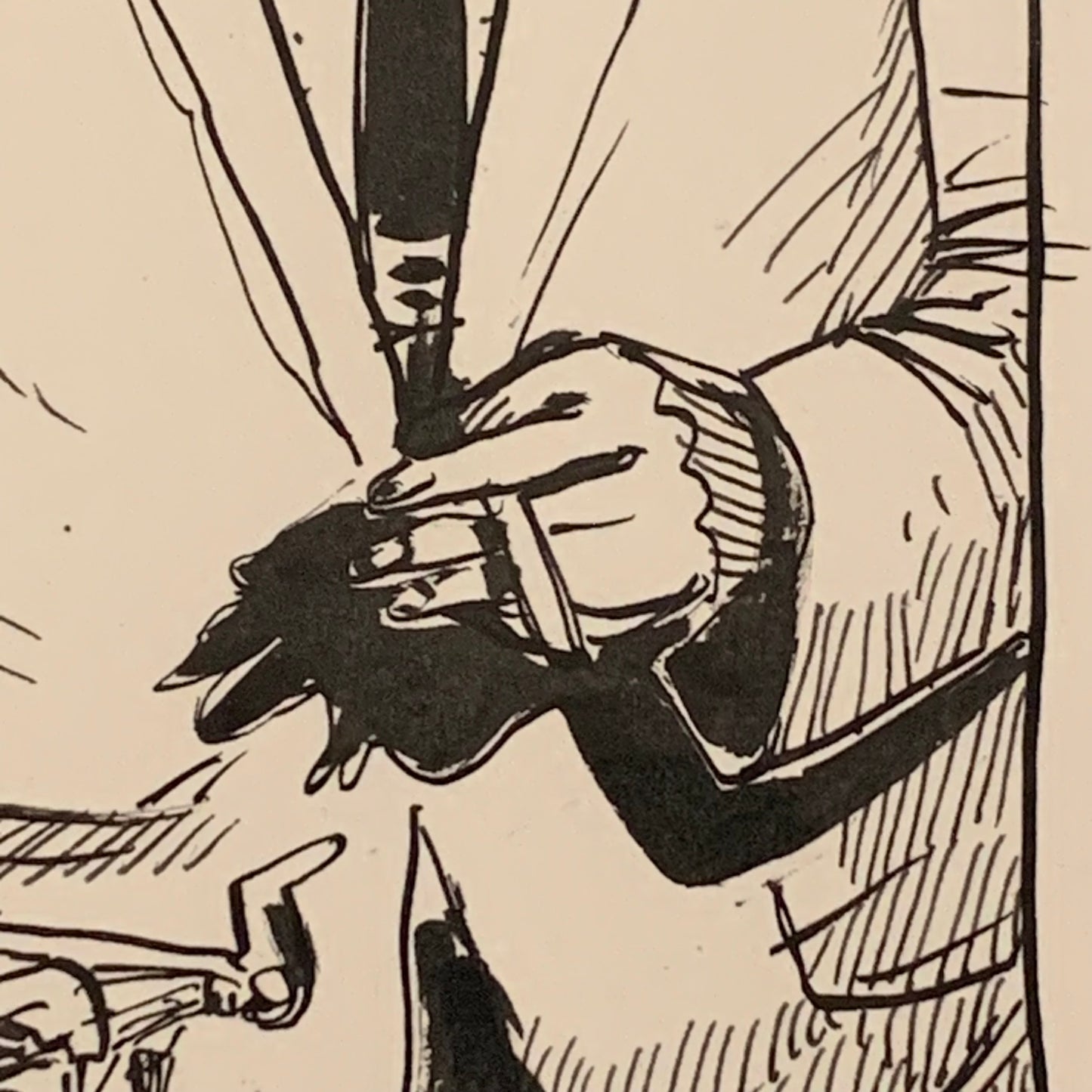 Dessin à la plume — Rod Serling