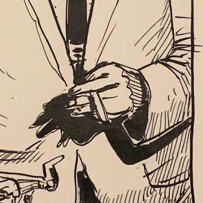 Dessin à la plume — Rod Serling