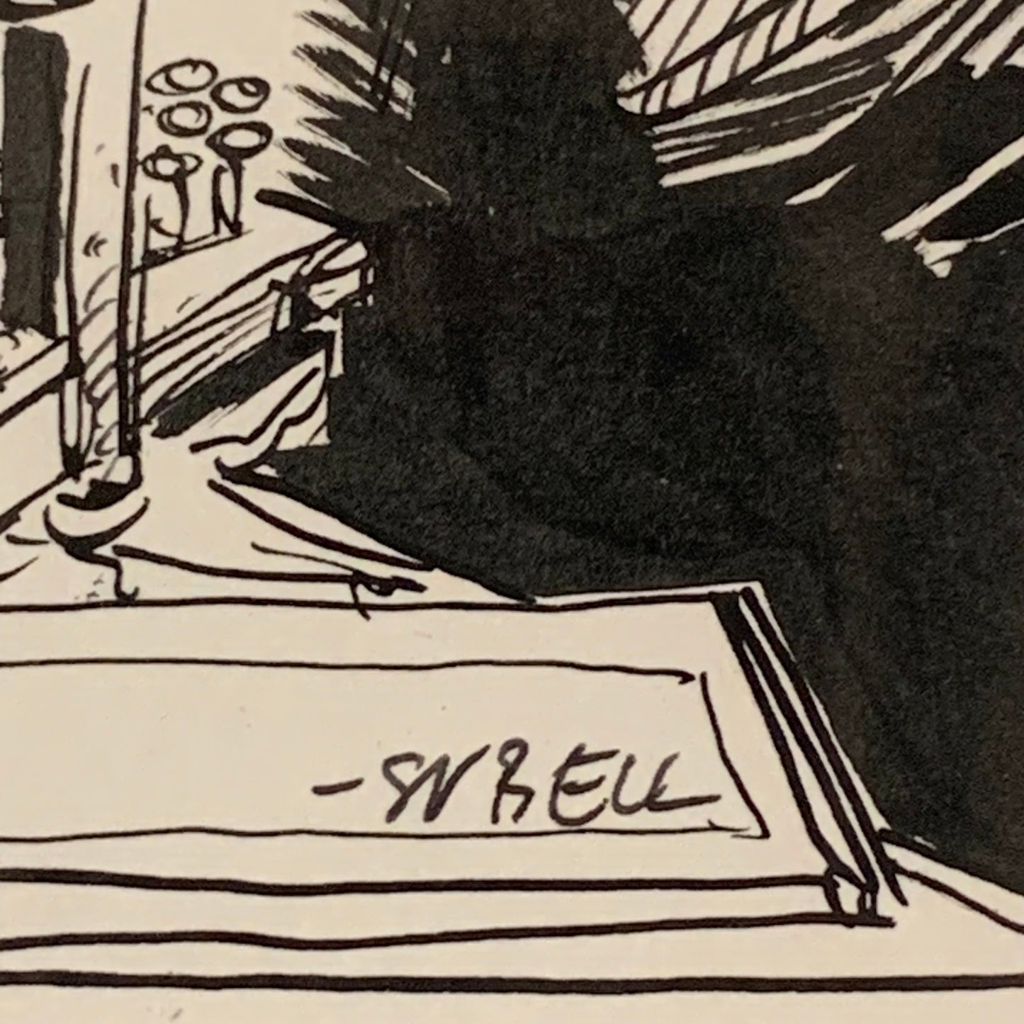 Dessin à la plume — Rod Serling