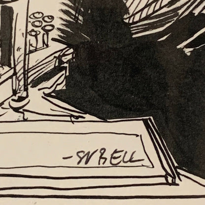 Dessin à la plume — Rod Serling