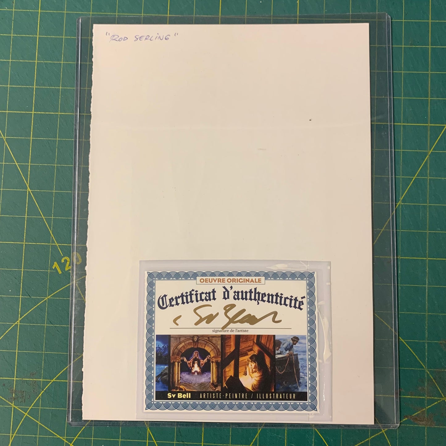 Dessin à la plume — Rod Serling