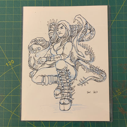 Dessin à la plume — No. 024