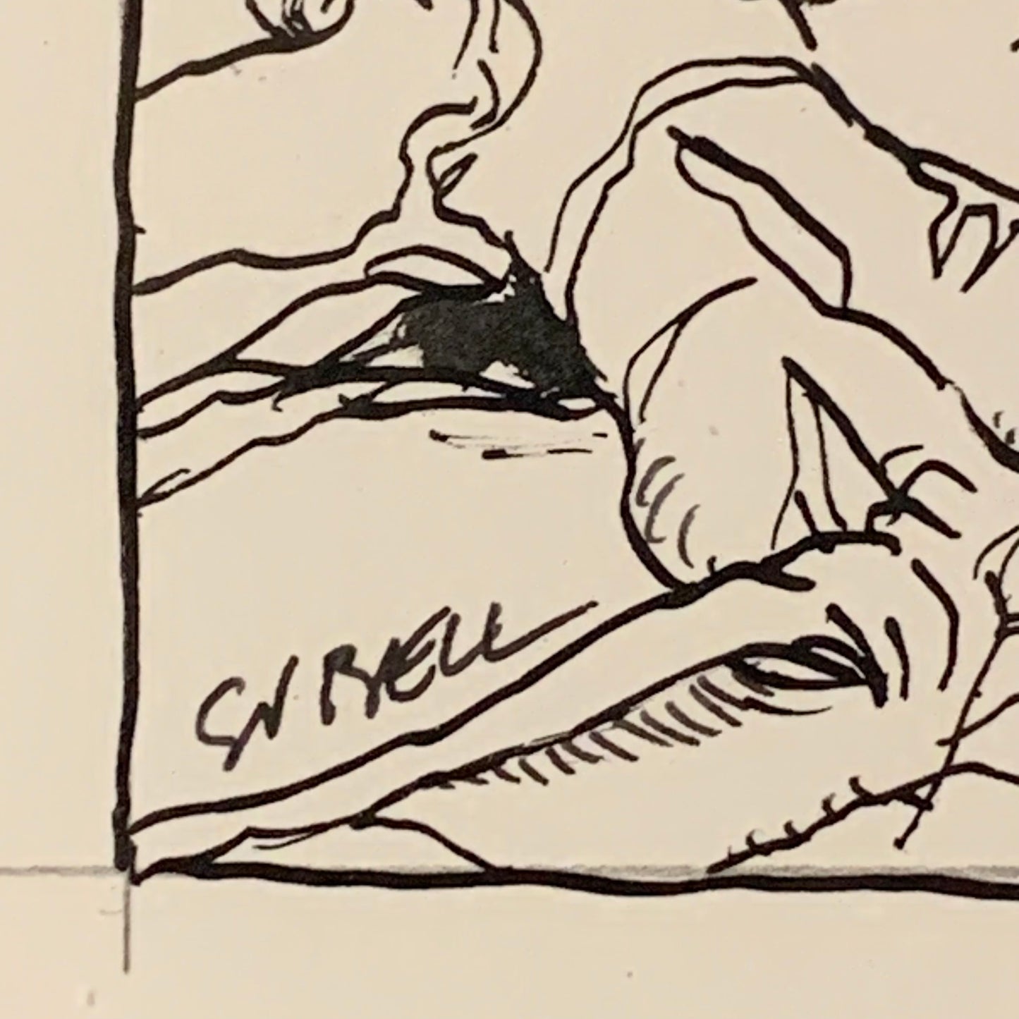 Dessin à la plume — No. 061