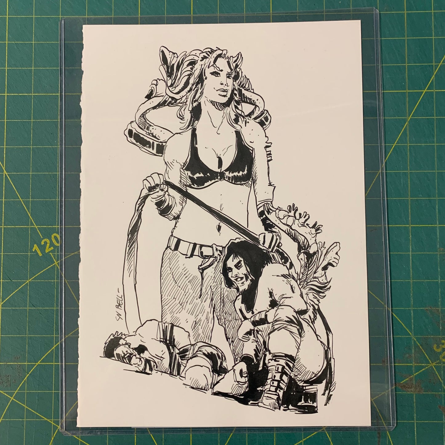 Dessin à la plume — No. 015