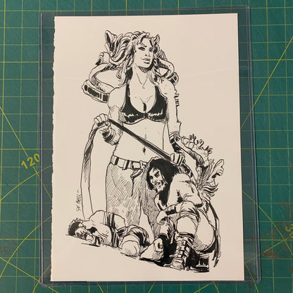 Dessin à la plume — No. 015