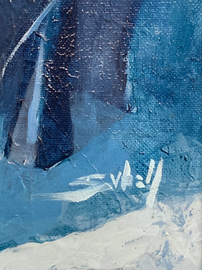Tangence Variation en Bleu