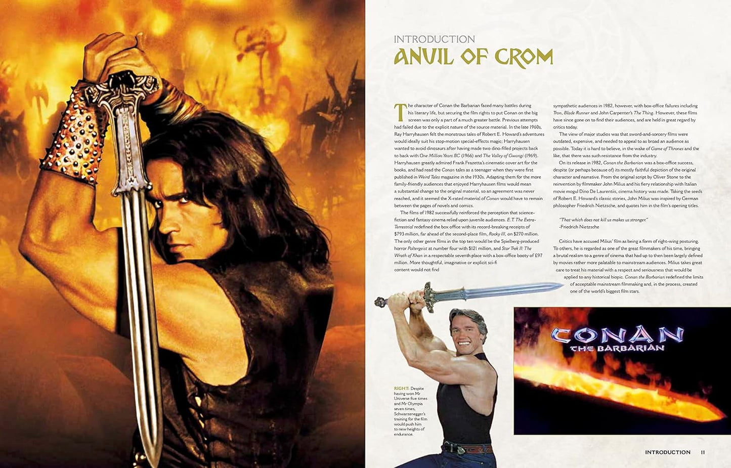 Conan the barbarian – the official story of the film