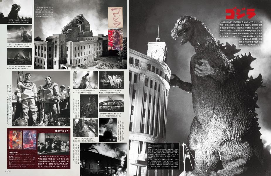 The sumptuous collection of Godzilla – 70th anniversary