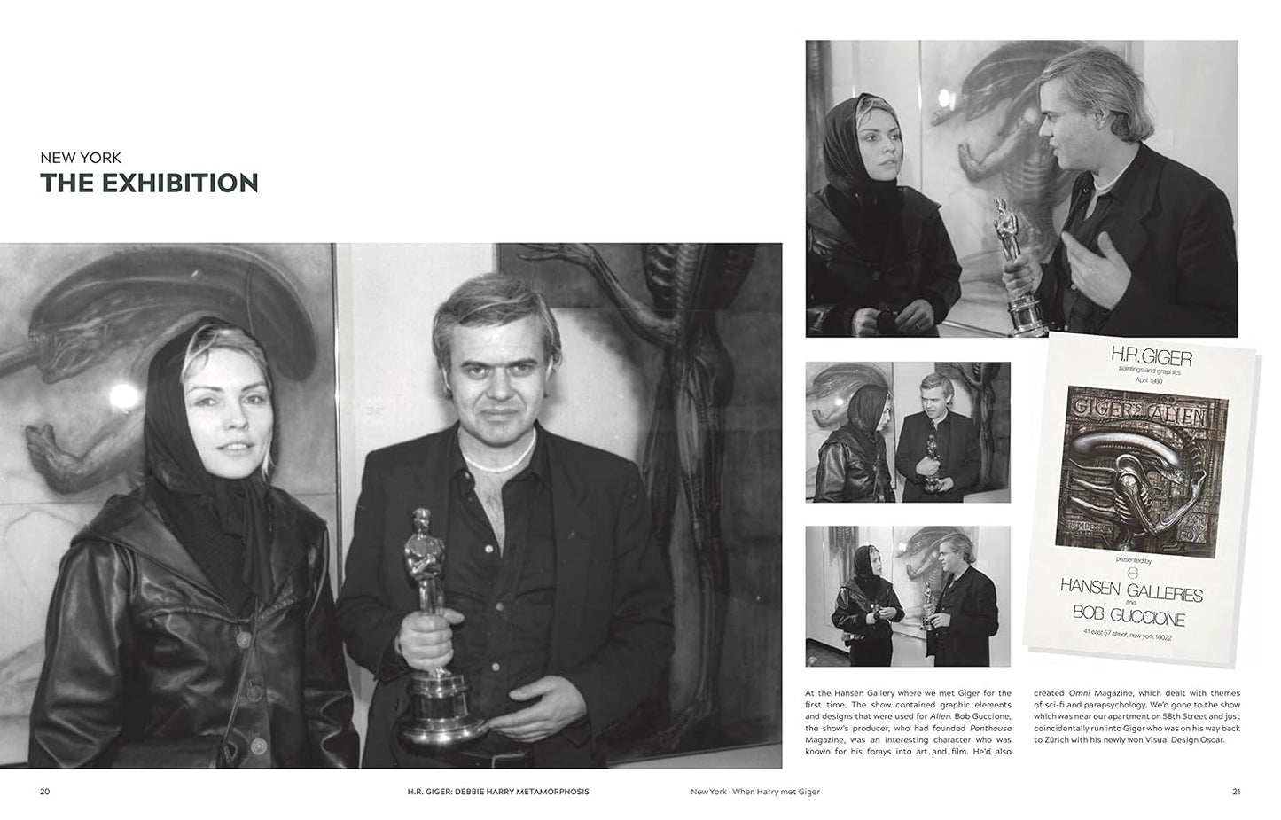 HR Giger: Debbie Harry metamorphosis