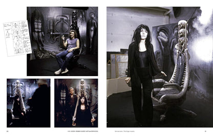 HR Giger: Debbie Harry metamorphosis