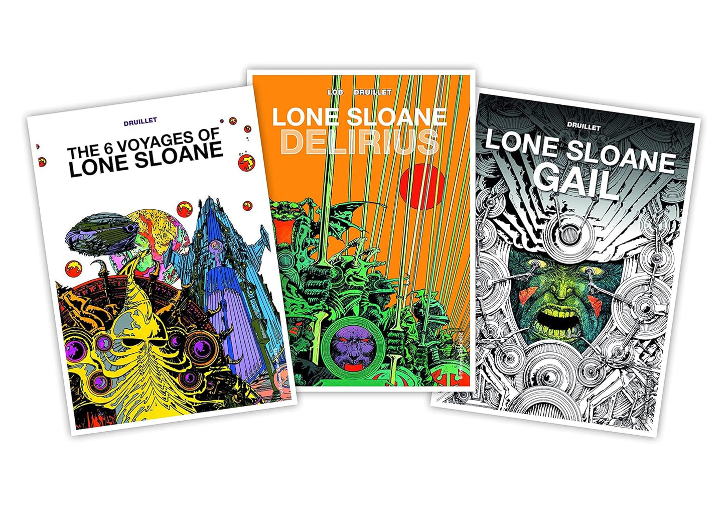 The Druillet Library: Lone Sloane box set trilogy