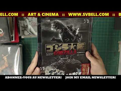 The sumptuous collection of Godzilla – 70th anniversary